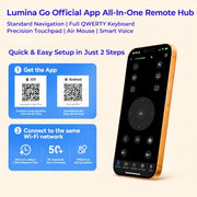 [2026 Upgraded] Mini Projector 4K Supported, Built-in App, Android TV OS X1 | Projector with WiFi 6 and Bluetooth 5.4, Phone Remote Control, Short Throw, Auto Keystone and 180° Rotatable for Home Outdoor