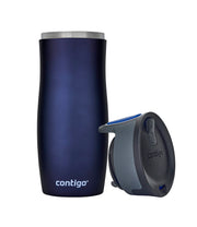 Contigo West Loop Autoseal Travel Mug, Stainless Steel Thermal Mug, Vacuum Flask, Leakproof Tumbler, Coffee Mug with BPA Easy-Clean Lid, 470 ml, Monaco