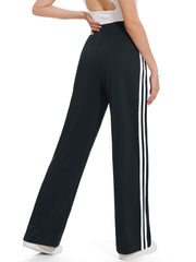 Tapata Women's 26/28/30/32/34/36 Inseam Track Pants Loose Straight Leg Jogging Sweatpants Warm-Up Sports Athletic Running