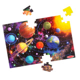 Melissa & Doug Solar System Jumbo Floor Puzzle 48-Piece Space Toy | 48 Large Pieces, 3x2 Feet, Space Scene with Planet Guide, Solar System Floor Puzzle Play, Preschool Toys for Kids, Ages 3+
