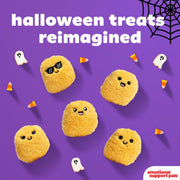Emotional Support Chicken Nuggets, Cuddly Stuffed Animals by Relatable | Squishy Toys and Halloween Plushies, Gift Ideas for All Ages, Includes 5 Plushies with Basket