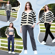Stanpetix Sweatpants Women Wide Leg Joggers with Pockets | baggy pants,straight leg design, quality material, adjustable elastic waistband, two side pockets, versatile & stylish