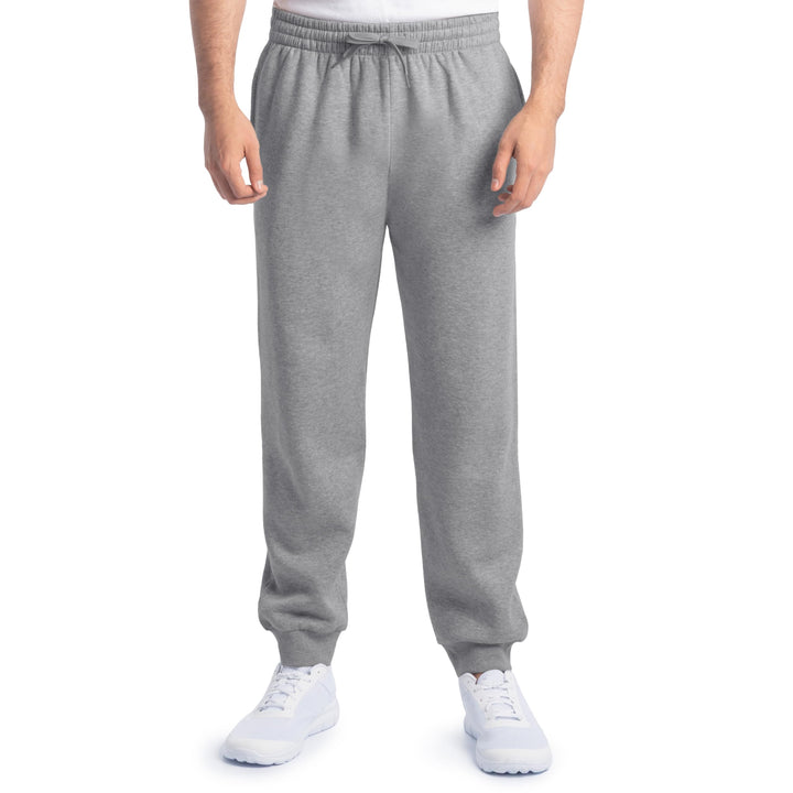 Fruit of The Loom Eversoft Fleece Joggers with Pockets, Relaxed Fit, Moisture Wicking, Breathable, Tapered Sweatpants