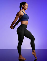 IUGA Compression Leggings with Pockets for Women Tummy Control Yoga Pants | High Waist, Deep Side Pockets, No Front Seam, Squat-Proof, Buttery Soft, Workout, Running, Gym, Athletic, Casual
