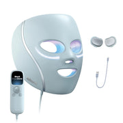 Shark CryoGlow LED Face Mask, Red Light Therapy, Under-Eye Cooling, FW312 | Red, Blue & Deep Infrared Light, Skincare Device for Fine Lines & Acne, Clinically Tested & FDA-Cleared, 4 Modes, Blue Frost​