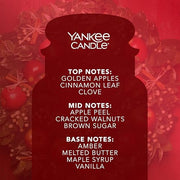 Yankee Candle Scented Candle | Red Apple Wreath Large Jar Candle | Long Burning Candles: up to 150 Hours