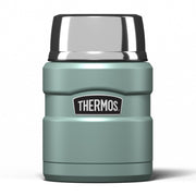Thermos Stainless King Duck Egg Food Flask (470ml) 9h Hot | 14h Cold | Thermal vacuum insulated stainless steel metal hot food container with lid for soup, meal prep, work packed lunch, camping
