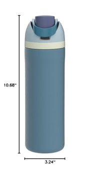 Owala FreeSip Stainless Steel Water Bottle 24 oz Denim