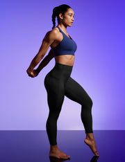 IUGA Compression Leggings with Pockets for Women Tummy Control Yoga Pants | High Waist, Deep Side Pockets, No Front Seam, Squat-Proof, Buttery Soft, Workout, Running, Gym, Athletic, Casual
