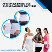 NYOrtho Abdominal Binder Lower Waist Support Belt - Compression Wrap for Men and Women MADE IN USA