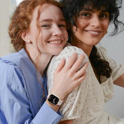Witzon Floral Silicone Band Compatible with Apple Watch Bands For Women | 40mm 41mm 38mm 42mm 44mm 45mm 46mm 49mm, Engraved Cute Dressy Strap for iWatch Series 12 11 10 9 8 7 6 5 SE Ultra 4 3 2 1