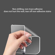 10 Pack Adhesive Wall Hooks for Hanging Heavy Duty Towel Coat Hooks Waterproof Transparent Hook for Bathroom Shower Kitchen Keys Door Outdoor Home Improvement Utility Hook