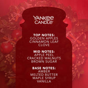Yankee Candle Scented Candle | Red Apple Wreath Large Jar Candle | Long Burning Candles: up to 150 Hours