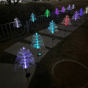 Seven Colors Gradient Solar Christmas Tree Lights