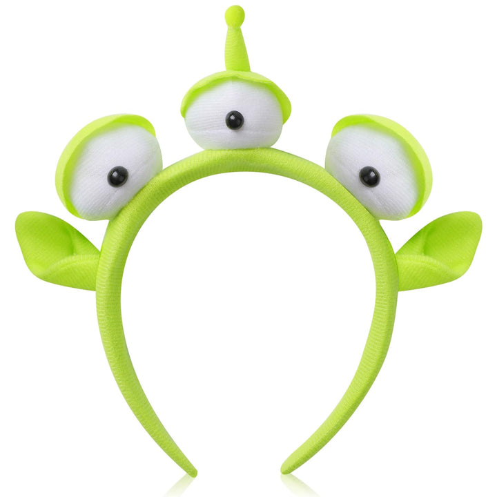 Pumnao Three-eyed Alien Monster Toy Headband Cute Plush Headband Headwear for Themed Party Costume