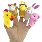 XIPEGPA 36 PCS Finger Puppets Set Mini Stuffed Animals Finger Puppet for Storytelling Playing Teaching Shows Playtime Schools Birthday Party Gift Favor Supplies