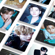 127PCS BLUE THIS&THAT Photocard 55PCS Photocard with 72PCS Stickers RUN IT Lomo Merch fo Boys and Girls