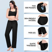 Stanpetix Sweatpants Women Wide Leg Joggers with Pockets | baggy pants,straight leg design, quality material, adjustable elastic waistband, two side pockets, versatile & stylish