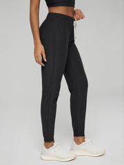 ODODOS Women's Performance Joggers - Ultra Soft odSTRATUM Tech Sweatpants Adjustable Mid Rise Pants with Pockets
