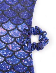 Tstiti Gymnastics Leotards for Girls 2 Pack Sparkly Biketards Outfit Set | 2 Hair Scrunchies, 2 Pack Sparkly Biketards, Leotard for Kids Gymnastics, Tumbling, Practice