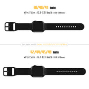 Sport Band Compatible with Apple Watch Bands Women Men | 49mm 46mm 45mm 44mm 42mm 41mm 40mm 38mm Soft Silicone Replacement Strap with Classic Clasp for iWatch Ultra 4/Series 12-1/SE