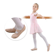 Stelle Ballet Shoes for Girls Toddler Soft Leather Split Sole | Ballet slippers, Dance shoes, Drawstring or no-drawstring design, Suede leather sole, Boys and girls, Little and big kids