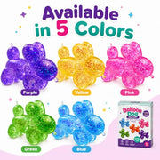 Tibberly Balloon Dog Squishy Toy, Glitter Sensory Fidget Toy | Soft & Squeezable, Sparkling Glitter, Cute Balloon Dog Design, Sensory Fidget Fun, Party Favor, Birthday Gift