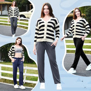 Stanpetix Sweatpants Women Wide Leg Joggers with Pockets | baggy pants,straight leg design, quality material, adjustable elastic waistband, two side pockets, versatile & stylish
