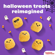 Emotional Support Chicken Nuggets, Cuddly Stuffed Animals by Relatable | Squishy Toys and Halloween Plushies, Gift Ideas for All Ages, Includes 5 Plushies with Basket