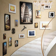A3 Frame Wooden Photo Frame Picture Frames 11.7x16.5 Inch (29.7x42 cm) with Plexiglass for Wall Mount, Acrylic (Non-Glass) A3 Black Poster Frame with Mount for A3/A4 Print Certificate