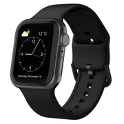 Sport Band Compatible with Apple Watch Bands Women Men | 49mm 46mm 45mm 44mm 42mm 41mm 40mm 38mm Soft Silicone Replacement Strap with Classic Clasp for iWatch Ultra 4/Series 12-1/SE