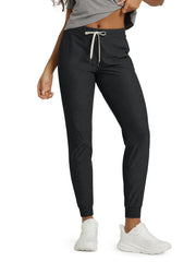 ODODOS Women's Performance Joggers - Ultra Soft odSTRATUM Tech Sweatpants Adjustable Mid Rise Pants with Pockets