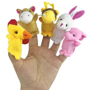 XIPEGPA 36 PCS Finger Puppets Set Mini Stuffed Animals Finger Puppet for Storytelling Playing Teaching Shows Playtime Schools Birthday Party Gift Favor Supplies