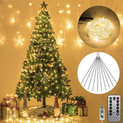 🎅🔥8 Modes 100-600 Christmas LED Firefly Twinkle String Lights