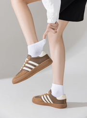 ACCFOD Womens Ankle Socks Thin Cotton Gym Athletic Mini Crew Socks 5 Pairs