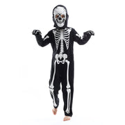 Sincere Party Kids Skeleton Costume Glow in the Dark Skeletons Halloween Skeleton Costumes for Boys and Girls