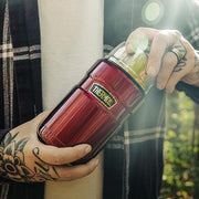 Thermos Stainless King Copper Food Flask (710ml) 14h Hot | 24h Cold | Thermal vacuum insulated stainless steel metal hot food container with lid for soup, meal prep, work packed lunch, camping