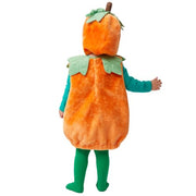 Spooktacular Creations Halloween Baby Pumpkin Costume with Green leaves for Toddler Kids Halloween Dress Up Pumpkin Party