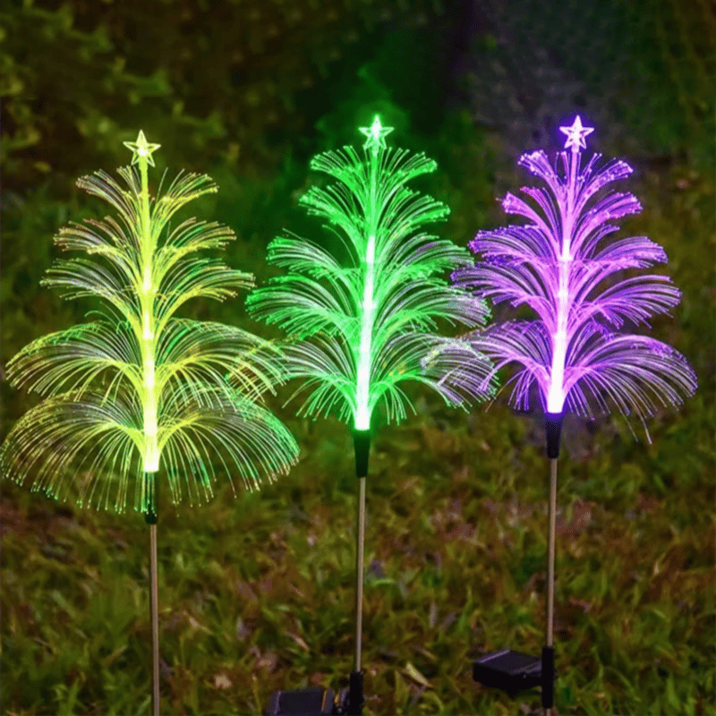 Seven Colors Gradient Solar Christmas Tree Lights