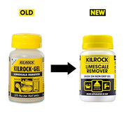 Kilrock Limescale Remover Brush On Non-Drip Gel 2 x 160ml - Brush Applicator in Cap - Dissolves Hard Water Stains and Heavy Build-ups - Perfect for Bath Rims, Sinks, Taps and Shower Heads