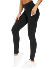 THE GYM PEOPLE Women's Thick High Waist Yoga Pants Workout Leggings | Tummy Control, Deep Side Pockets, Squat-proof, hidden waistband pocket, Flatlock Seams, Running, Yoga, Workout, Athletic
