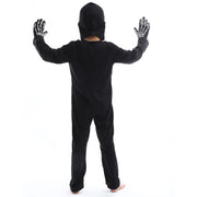 Sincere Party Kids Skeleton Costume Glow in the Dark Skeletons Halloween Skeleton Costumes for Boys and Girls