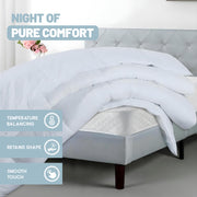 SleepyNights 13.5 Tog Double Duvet Quilt – Winter Warm Extra Cosy Bedding – Anti Allergy Hollowfibre Duvet, Soft & Breathable – Made in UK & Non-Allergenic (200 x 200cm)