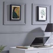 A3 Frame Wooden Photo Frame Picture Frames 11.7x16.5 Inch (29.7x42 cm) with Plexiglass for Wall Mount, Acrylic (Non-Glass) A3 Black Poster Frame with Mount for A3/A4 Print Certificate