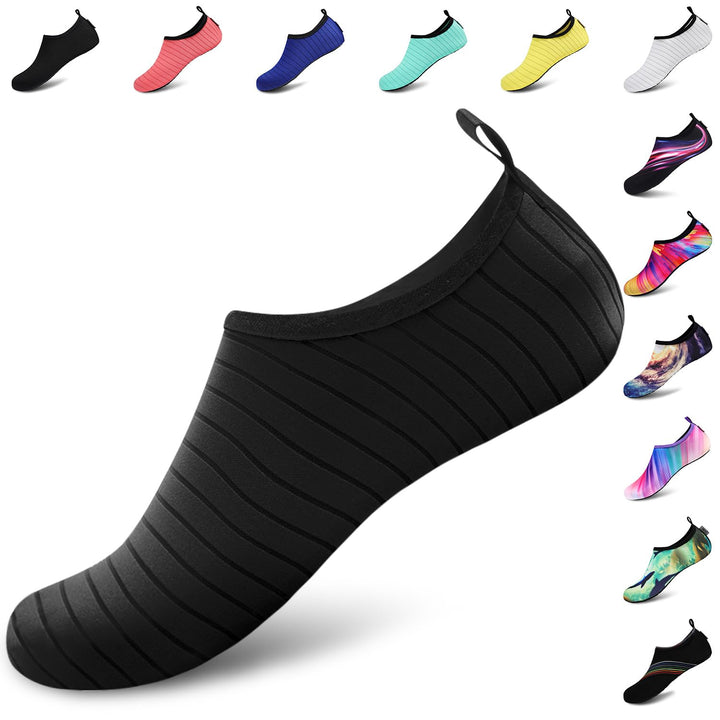 VIFUUR Water Shoes for Men Women Barefoot Quick Dry Aqua Socks Slip On
