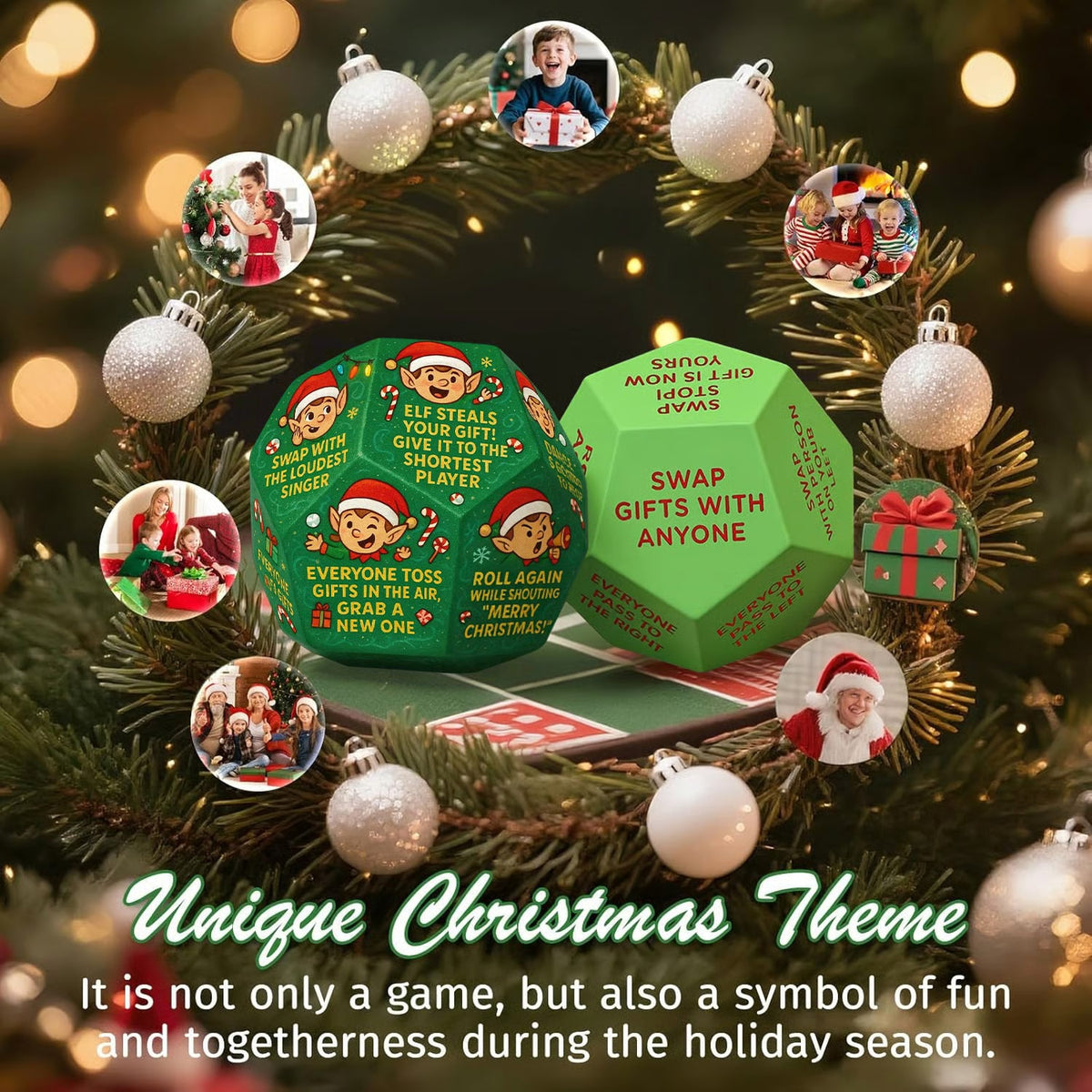 Christmas Early Sale 🎅🔥 Hilarious Christmas Gift Exchange Party GameDice