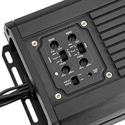 NVX MVPA4 600W Total RMS 4-Channel Bridgeable Marine-V Series Micro Class D Compact Marine/Powersports/Motorcycle Amplifier | IPX67 Waterproof Rating