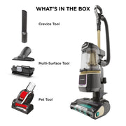 Shark Detect Corded Upright Vacuum Cleaner, LA450UKTBK | Ultra-Powerful Pet Hair Pick-Up with Anti Hair Wrap Plus, DuoClean Detect & Direction Detect, Anti-Allergen Complete Seal