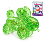 Tibberly Balloon Dog Squishy Toy, Glitter Sensory Fidget Toy | Soft & Squeezable, Sparkling Glitter, Cute Balloon Dog Design, Sensory Fidget Fun, Party Favor, Birthday Gift