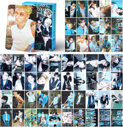 127PCS BLUE THIS&THAT Photocard 55PCS Photocard with 72PCS Stickers RUN IT Lomo Merch fo Boys and Girls
